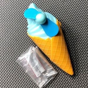 Blue Ice Cream Fan